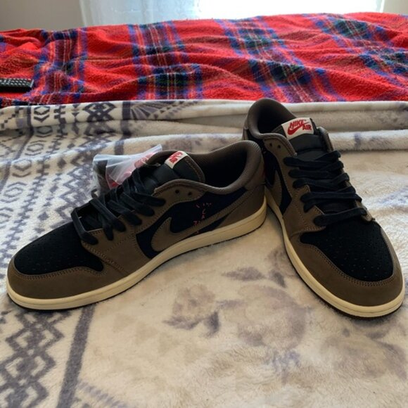 JORDAN 1 RETRO LOW OG SP X TRAVIS SCOTT SIZE 12
